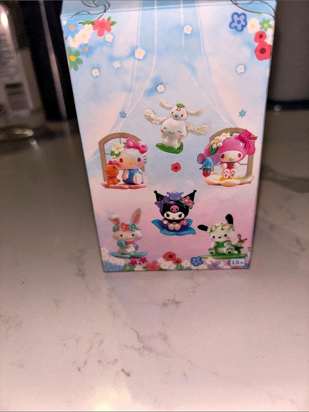 Top Toy Sanrio Characters Spring Flower Series Figure Set Pink